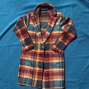 Never Worn Rachel Zoe Wool Blend Overcoat